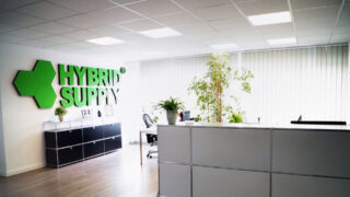Réception du bureau HybridSupply à la Roggenhorster Straße 9b, DE-23556 Lübeck